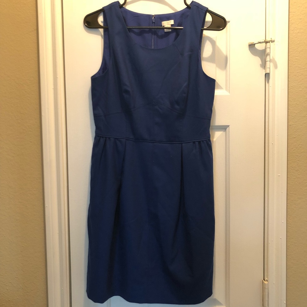 J. Crew Royal Blue Dress